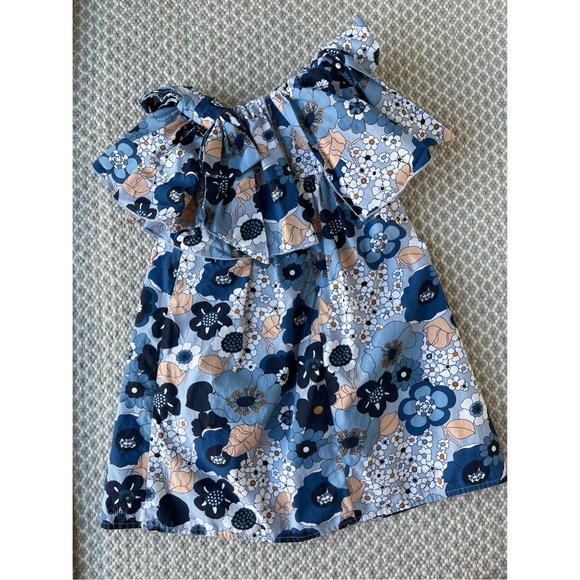 🔥KIDS Chloé Blue Floral Print Poplin Dress🔥 - Picture 1 of 8